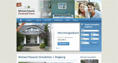 Desktop Screenshot of michael-piasecki-immobilien.de